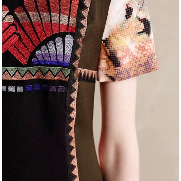 Anthropologie Ranna Gill embroidered dress - Picture 5 of 7